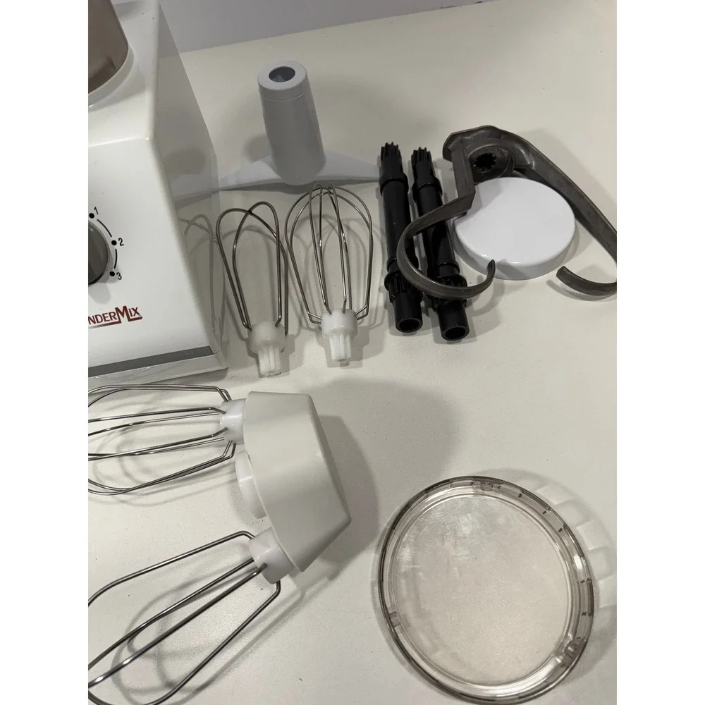 WonderMix Revolution Kitchen Stand Mixer Blender Combo White WM-Revolution